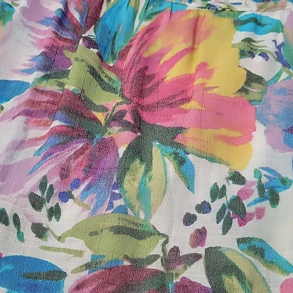 Emma G Floral Sleeveless Top - Picture 7 of 7